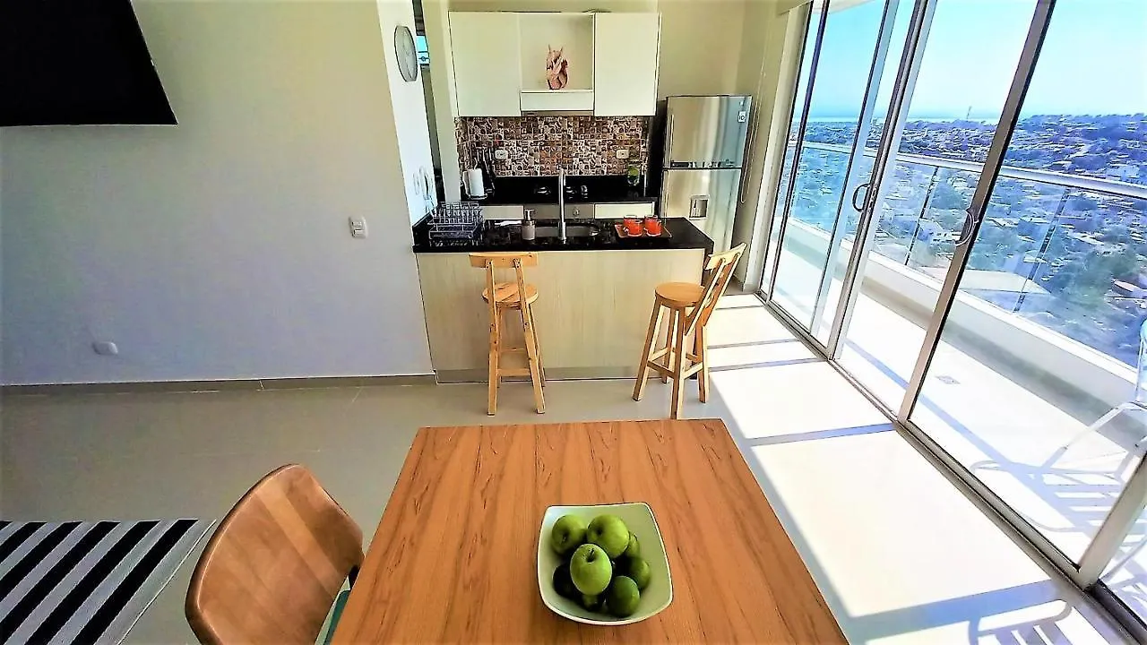 Apartament P18 2Bd 2Ba Brand New! 8 Blocks To Old City Steps To The Beach Kartagena