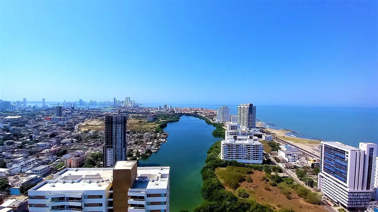 Apartament P18 2Bd 2Ba Brand New! 8 Blocks To Old City Steps To The Beach Kartagena