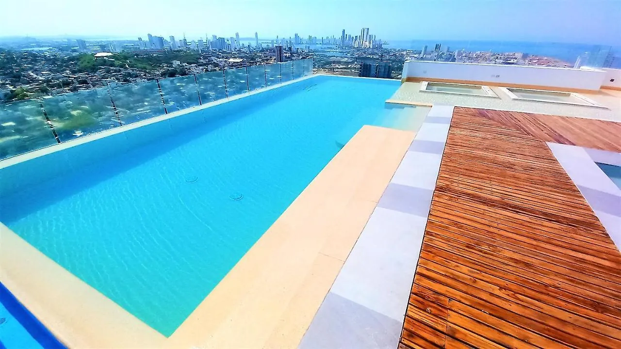 Apartment P18 2Bd 2Ba Brand New! 8 Blocks To Old City Steps To The Beach Cartagena Colombia