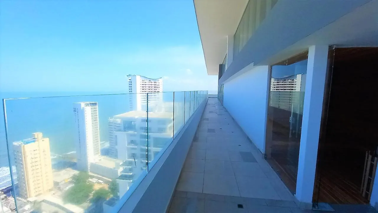 P18 2Bd 2Ba Brand New! 8 Blocks To Old City Steps To The Beach Cartagena