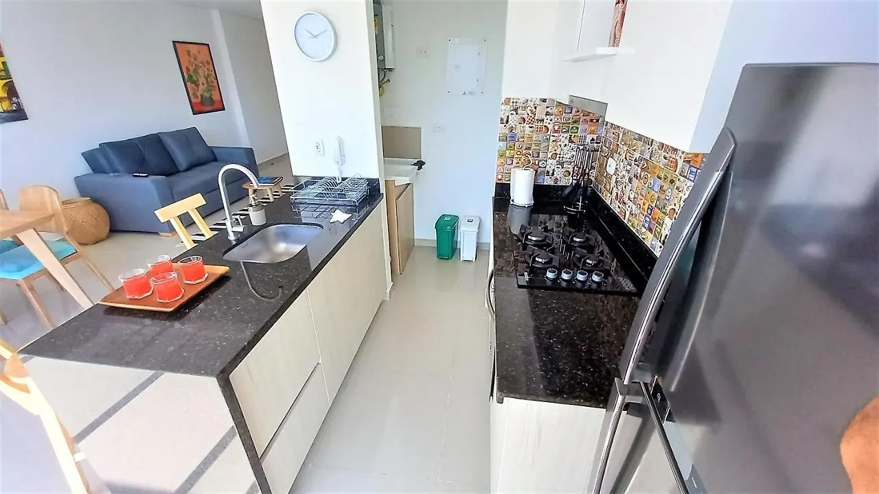 P18 2Bd 2Ba Brand New! 8 Blocks To Old City Steps To The Beach Cartagena