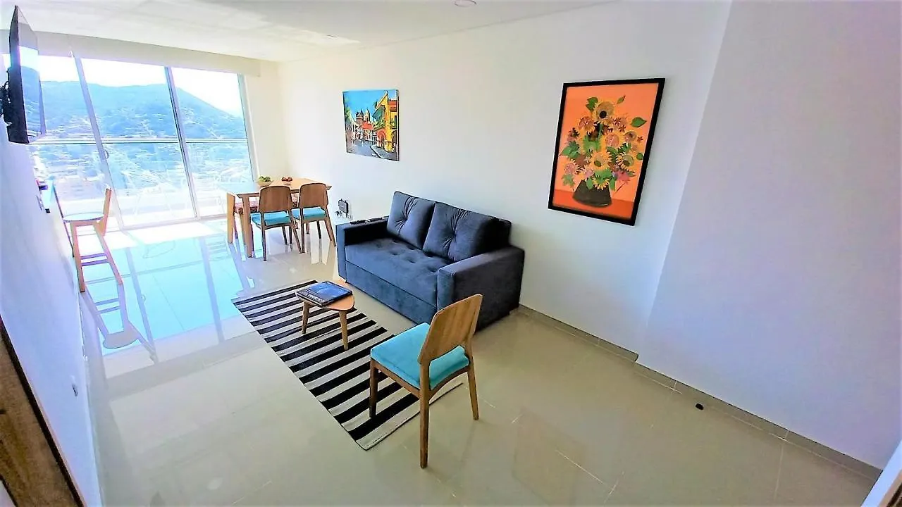 P18 2Bd 2Ba Brand New! 8 Blocks To Old City Steps To The Beach Cartagena 0*,  Colombia