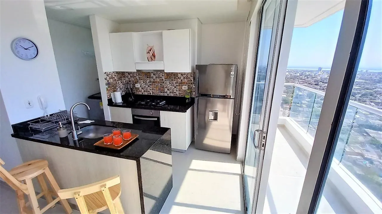 Apartment P18 2Bd 2Ba Brand New! 8 Blocks To Old City Steps To The Beach Cartagena Colombia