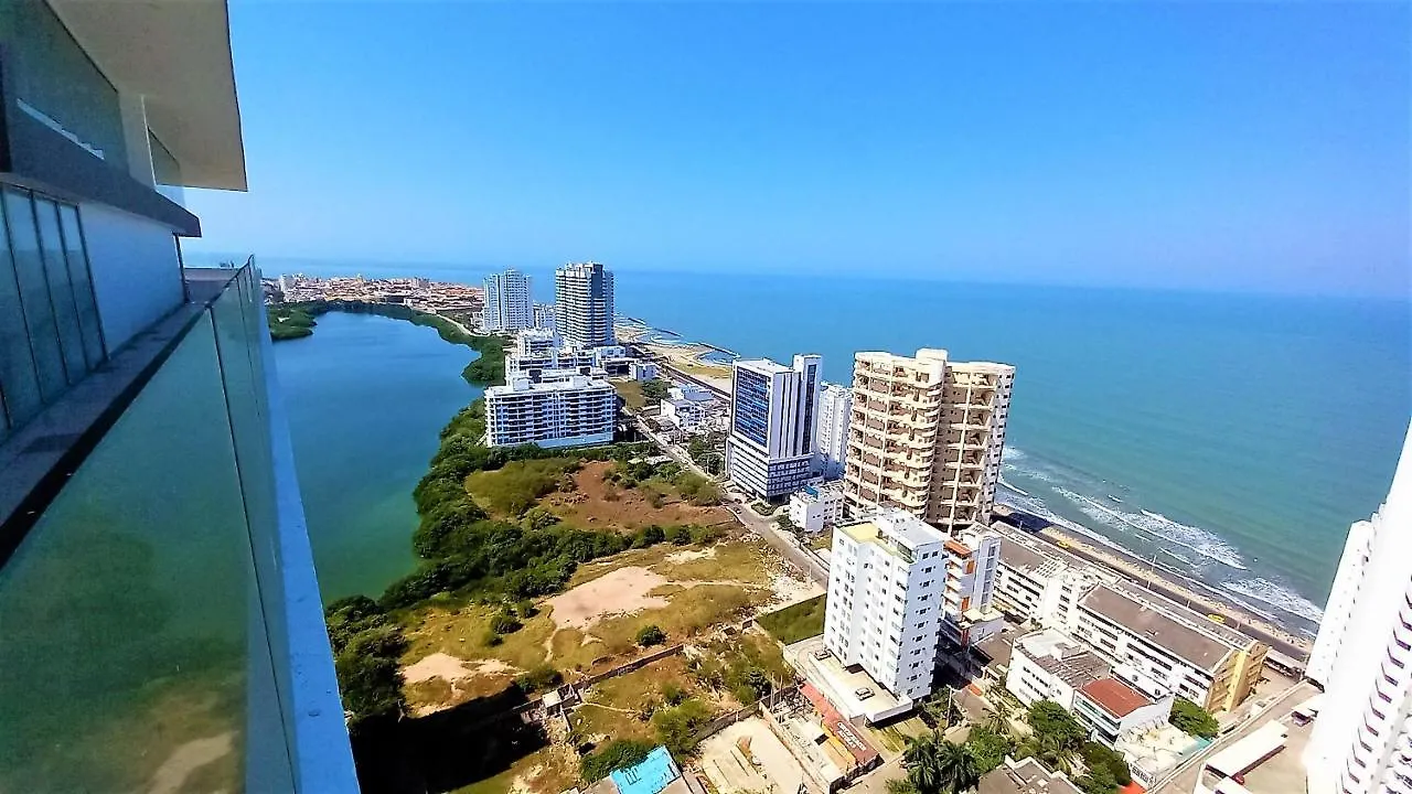 P18 2Bd 2Ba Brand New! 8 Blocks To Old City Steps To The Beach Cartagena 0*,