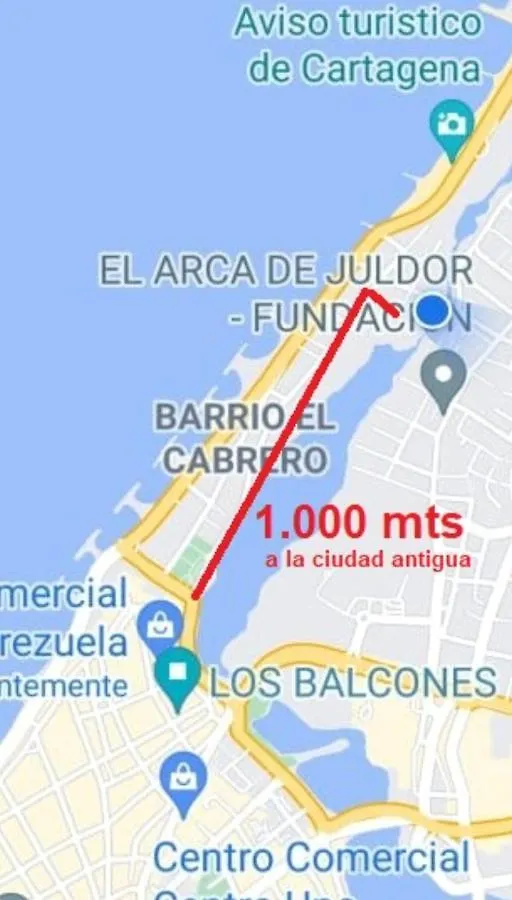P18 2Bd 2Ba Brand New! 8 Blocks To Old City Steps To The Beach Cartagena 0*,  Colombia