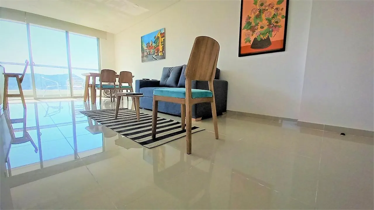 P18 2Bd 2Ba Brand New! 8 Blocks To Old City Steps To The Beach Cartagena