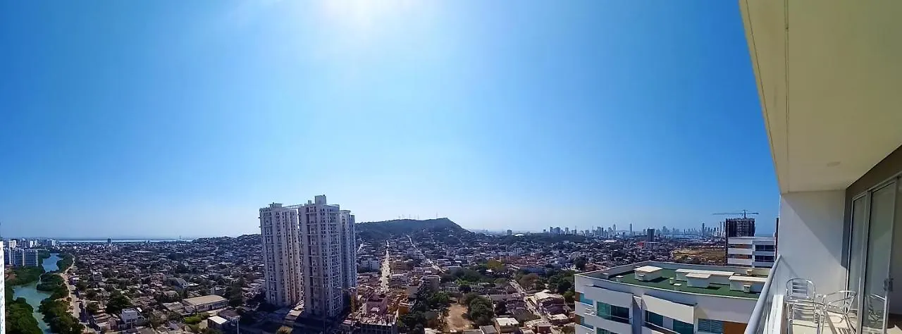 Apartment P18 2Bd 2Ba Brand New! 8 Blocks To Old City Steps To The Beach Cartagena