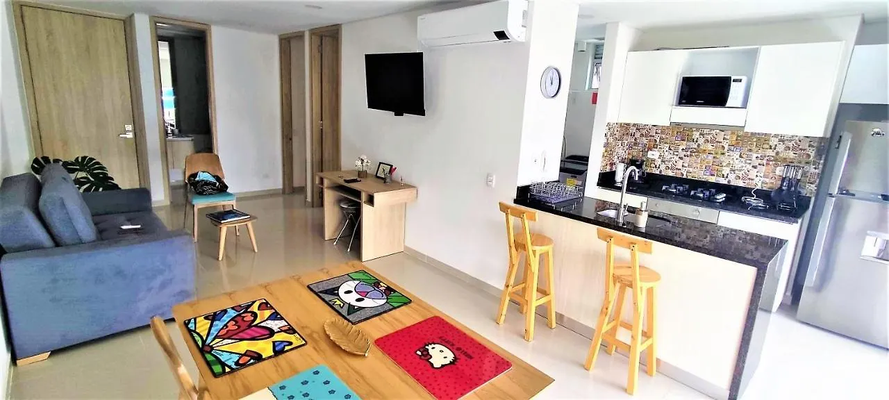 Apartment P18 2Bd 2Ba Brand New! 8 Blocks To Old City Steps To The Beach Cartagena Colombia